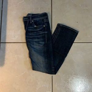 Buckle Salvage Slim Straight Jeans